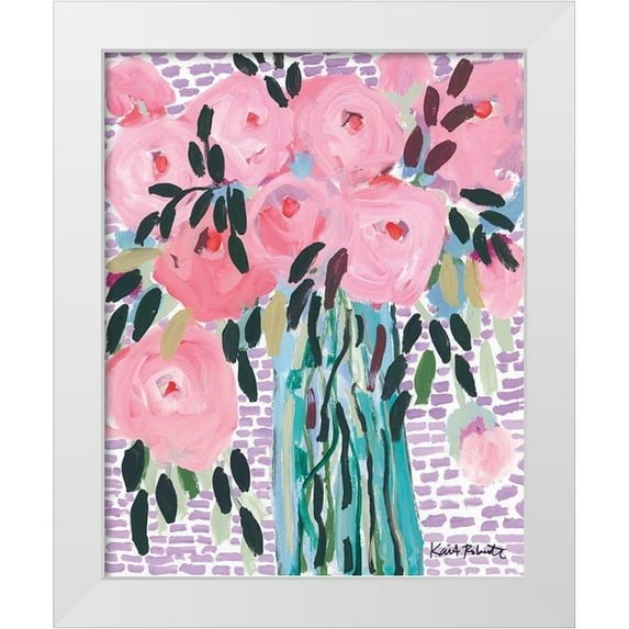 Roberts, Kait 12x14 White Modern Wood Framed Museum Art Print Titled - Afternoon Look