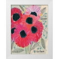 thumbnail image 1 of Roberts, Kait 12x14 White Modern Wood Framed Museum Art Print Titled - Electric Sunflowers, 1 of 4