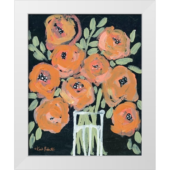 Roberts, Kait 12x14 White Modern Wood Framed Museum Art Print Titled - Sweet as Can Be