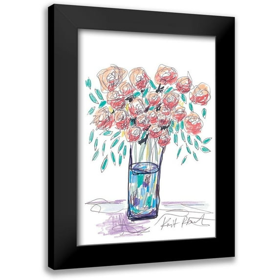 Roberts, Kait 13x18 Black Modern Framed Museum Art Print Titled - Bloom Inspiration