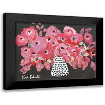 Roberts, Kait 14x12 Black Modern Framed Museum Art Print Titled - Bloom Widely