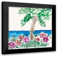 thumbnail image 1 of Roberts, Kait 15x15 Black Modern Framed Museum Art Print Titled - Island Dreaming, 1 of 5