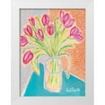 thumbnail image 1 of Roberts, Kait 15x18 White Modern Wood Framed Museum Art Print Titled - Tulips for Corie, 1 of 4