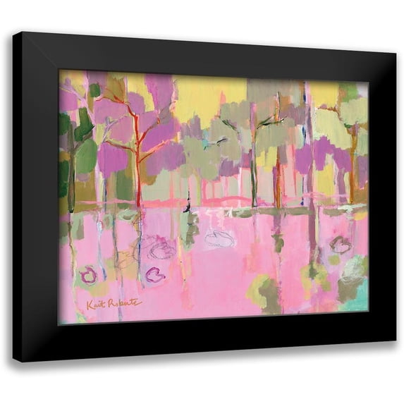 Roberts, Kait 18x15 Black Modern Framed Museum Art Print Titled - Dont Let the Fading Summer Pass You By