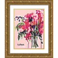 thumbnail image 1 of Roberts, Kait 19x24 Gold Ornate Wood Framed with Double Matting Museum Art Print Titled - Picked in a Field in Maine, 1 of 4