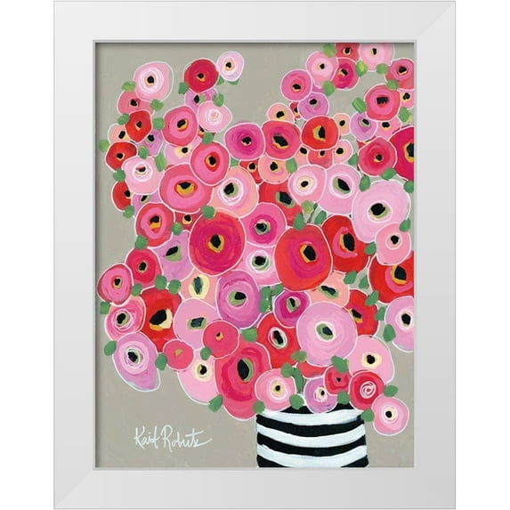 Roberts, Kait 19x24 White Modern Wood Framed Museum Art Print Titled - Born to Stand Out