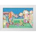 thumbnail image 1 of Roberts, Kait 24x17 White Modern Wood Framed Museum Art Print Titled - Moo Series:  Lucy and Peggy, 1 of 4