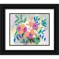 thumbnail image 1 of Roberts, Kait 31x26 Black Ornate Wood Framed with Double Matting Museum Art Print Titled - Adore, 1 of 4
