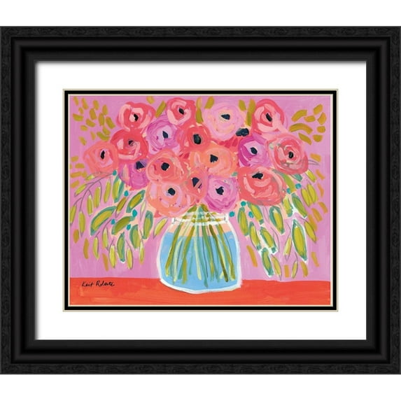 Roberts, Kait 31x26 Black Ornate Wood Framed with Double Matting Museum Art Print Titled - Afternoon Glow