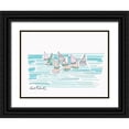thumbnail image 1 of Roberts, Kait 32x25 Black Ornate Wood Framed with Double Matting Museum Art Print Titled - Noon at Sea, 1 of 4