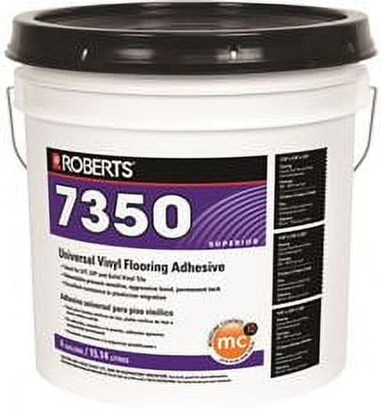 Roberts Universal Vinyl Flooring Adhesive 4 Gal