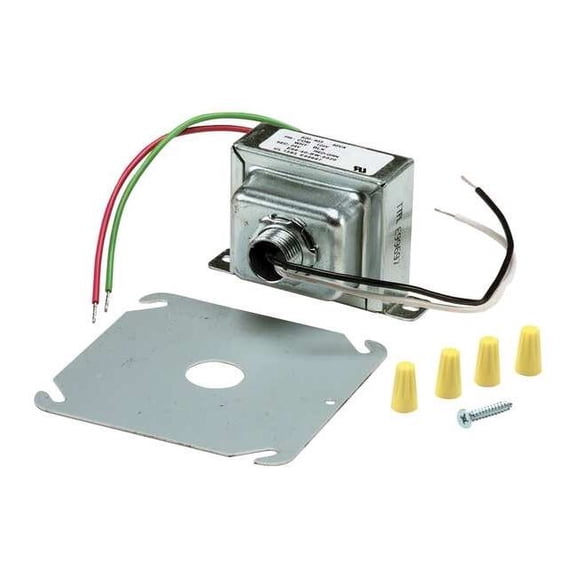 Robertshaw Class 2 Transformer, 40 VA, NEMA 1, 24V AC, 208/240V AC 620-404