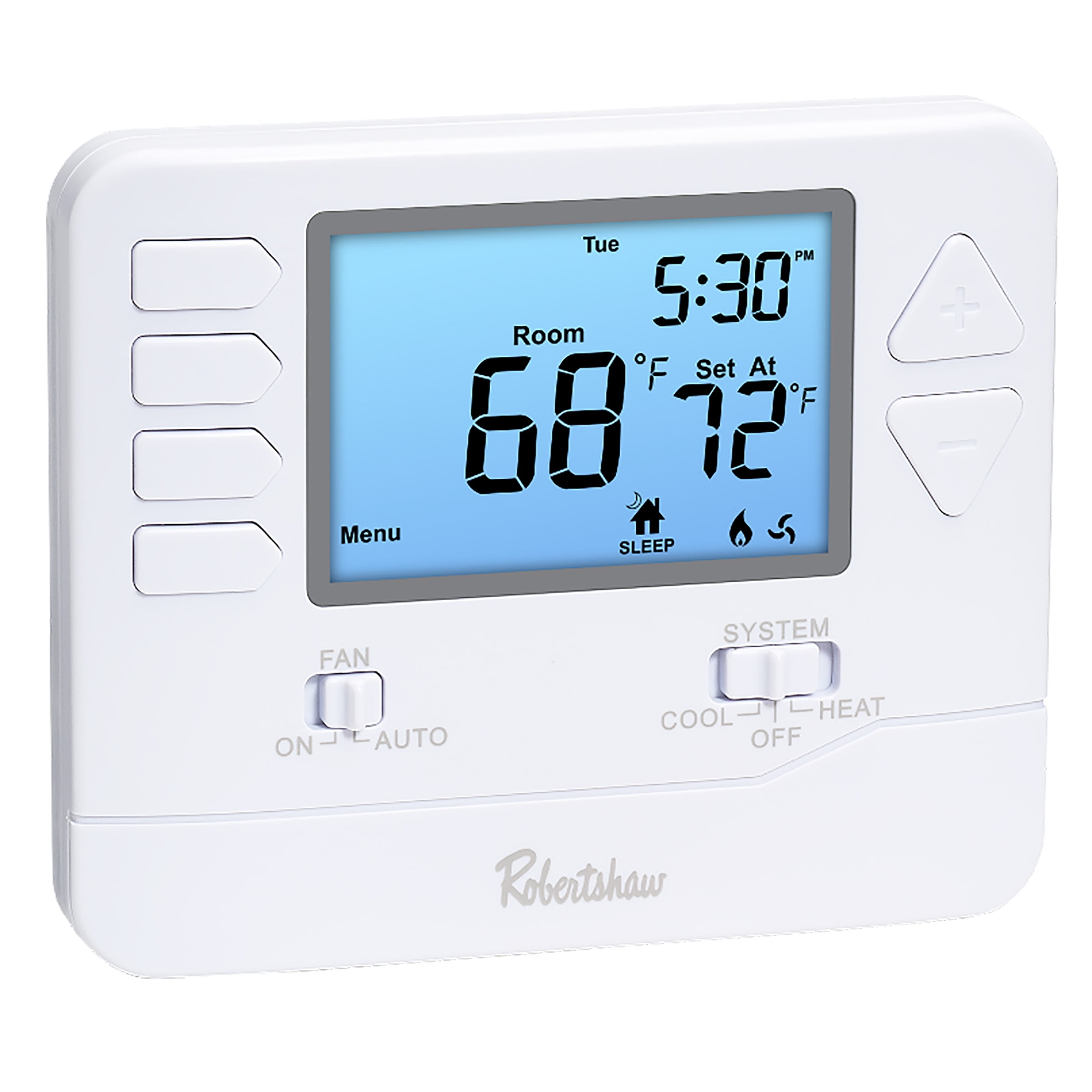 90 Series Blue, 7 Day Programmable, Univeral (4H/2C) Easy Reader Thermostat