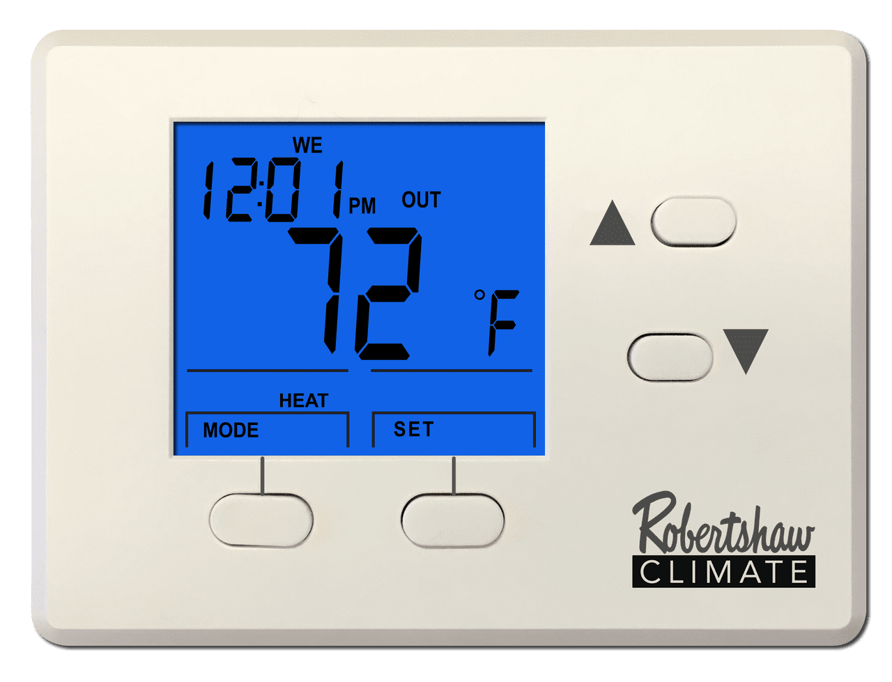 Robertshaw RS110072 1H Programmable Thermostat w/ 72F Max, replacement