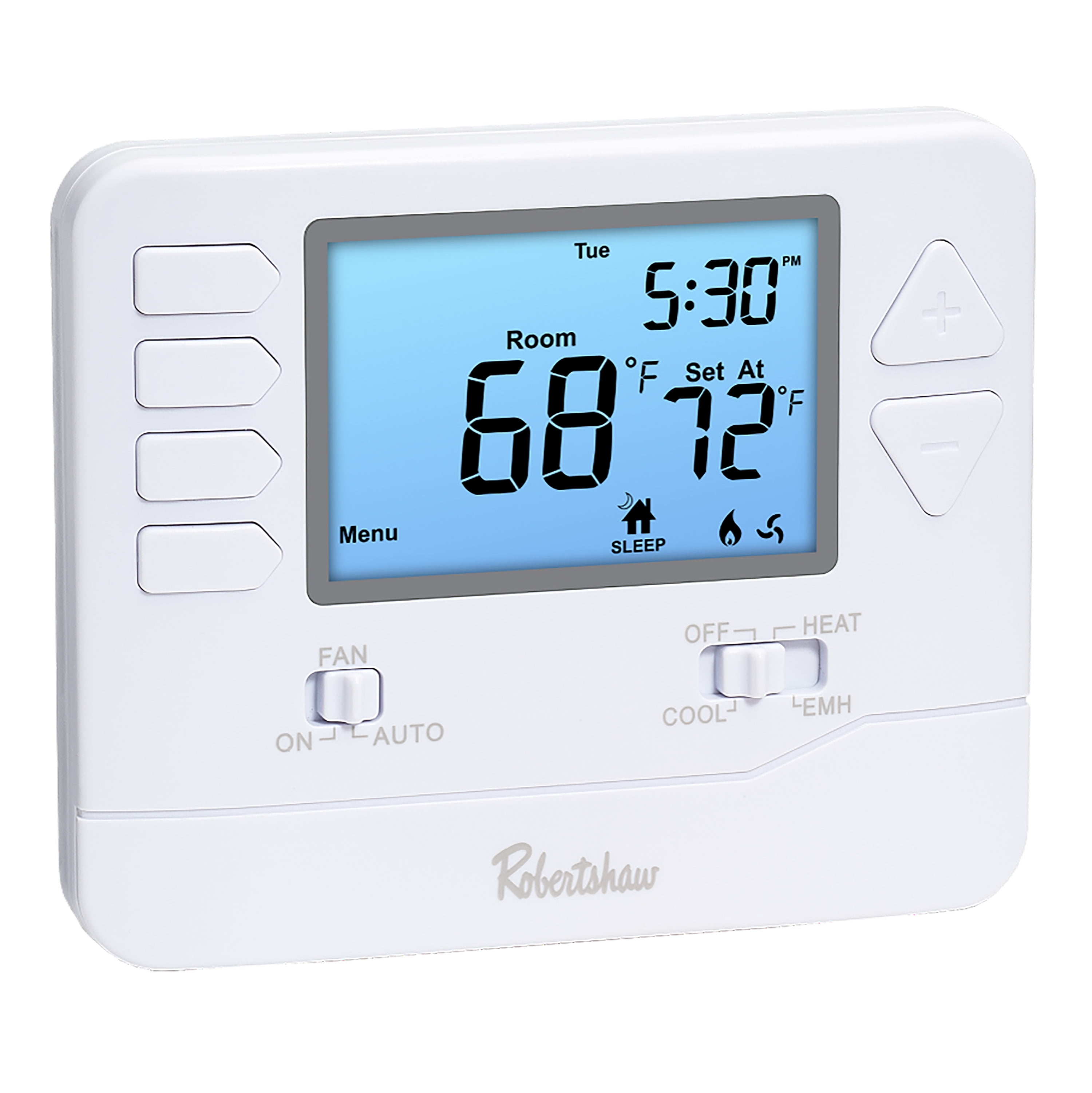 White Digital Low Voltage Non-Programmable Thermostat
