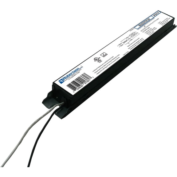 Robertson ISU232T8120 (3P20116) Electronic Fluorescent Ballast, for 1 or 2 T8 Fluorescent Lamps Between 17W-32W (F17T8 Through F32T8) or 1 F40T8 Lamp, Instant Start, 120V (Qty 1)