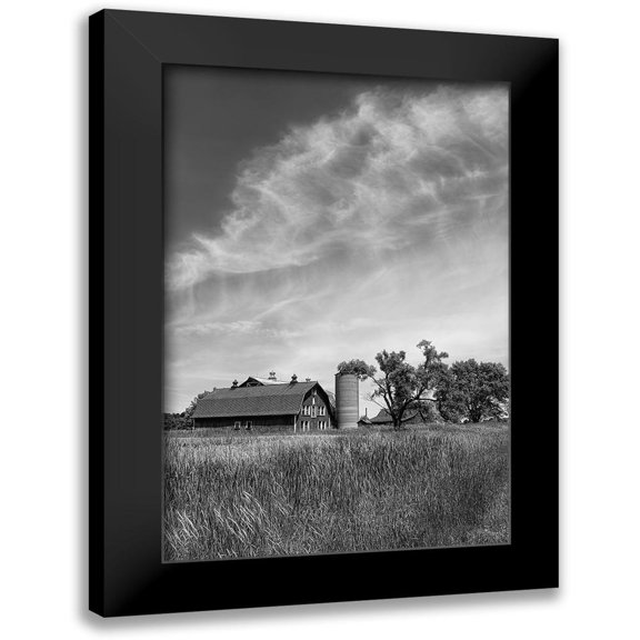 Robertson, Leda 11x14 Black Modern Framed Museum Art Print Titled - Farm Serenity I