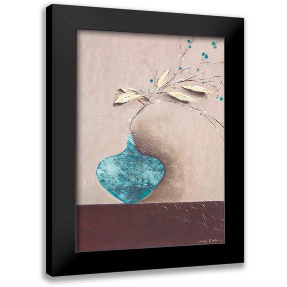 Robertson, Marilyn 11x14 Black Modern Framed Museum Art Print Titled - JADE I