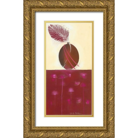 Robertson, Marilyn 11x18 Gold Ornate Wood Framed with Double Matting Museum Art Print Titled - CHOCOLATE II