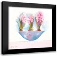 thumbnail image 1 of Robertson, Marilyn 12x12 Black Modern Framed Museum Art Print Titled - Hyacinths, 1 of 5