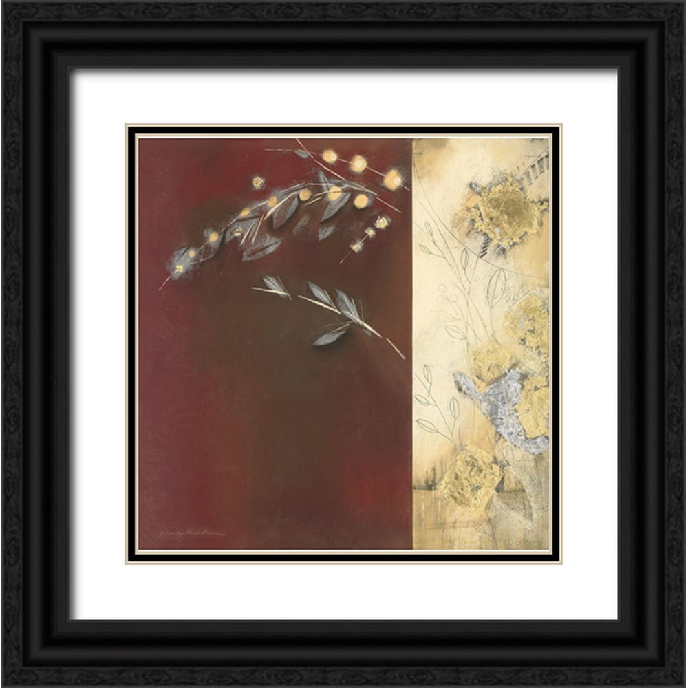 Robertson, Marilyn 12x12 Black Ornate Wood Framed with Double Matting