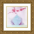 thumbnail image 1 of Robertson, Marilyn 12x12 Gold Ornate Wood Framed with Double Matting Museum Art Print Titled - CORAL BLOSSOM I, 1 of 4