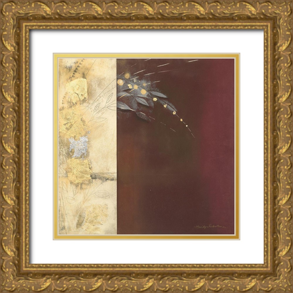 Robertson, Marilyn 12x12 Gold Ornate Wood Framed with Double Matting