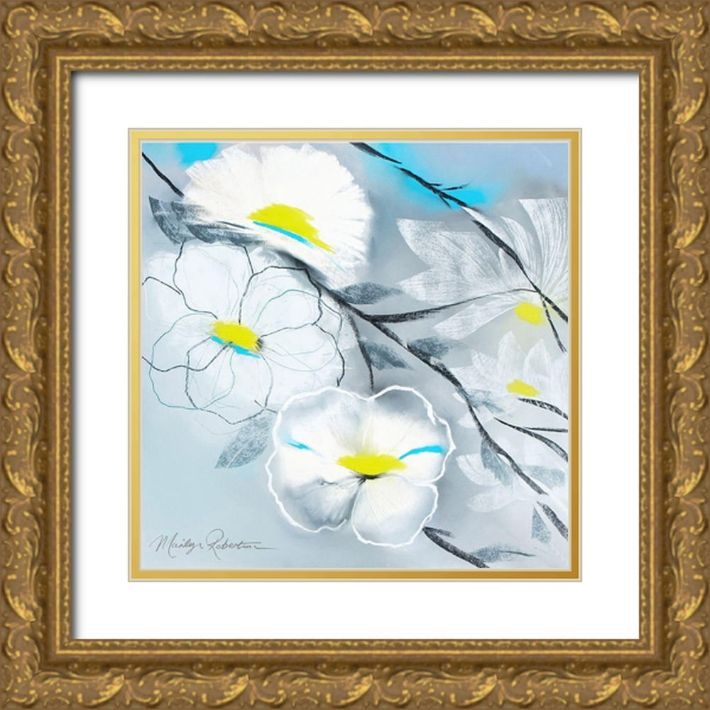 Robertson, Marilyn 12x12 Gold Ornate Wood Framed with Double Matting
