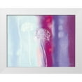 thumbnail image 1 of Robertson, Marilyn 14x12 White Modern Wood Framed Museum Art Print Titled - Floral ILLUSIONS II, 1 of 4