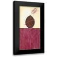 thumbnail image 1 of Robertson, Marilyn 14x24 Black Modern Framed Museum Art Print Titled - CHOCOLATE I, 1 of 5