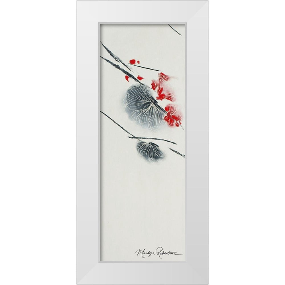 Robertson, Marilyn 9x18 White Modern Wood Framed Museum Art Print