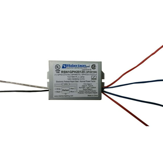 Robertson RSN1GPH20120 Electronic Preheat-Rapid Start Ballast 120V