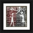 thumbnail image 1 of Robertson, Walter  12x12 Black Ornate Wood Framed with Double Matting Museum Art Print Titled - Boxer Story 4, 1 of 4