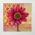 thumbnail image 1 of Robertson, Walter  12x12 White Modern Wood Framed Museum Art Print Titled - Bright Dahlia, 1 of 4