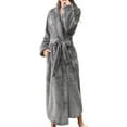 thumbnail image 1 of Viikei Robes for Men,Viikei Mens Robes,Warm Soft Plush Mens Robe with Hood,Plus Size Plus Thick Robe for Men with Side Pocket and Belt,Bathrobes for Men Gifts, 1 of 7