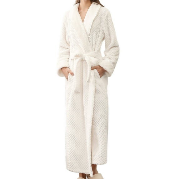 Viikei Robes for Men,Viikei Mens Robes,Warm Soft Plush Mens Robe with Hood,Plus Size Plus Thick Robe for Men with Side Pocket and Belt,Bathrobes for Men Gifts
