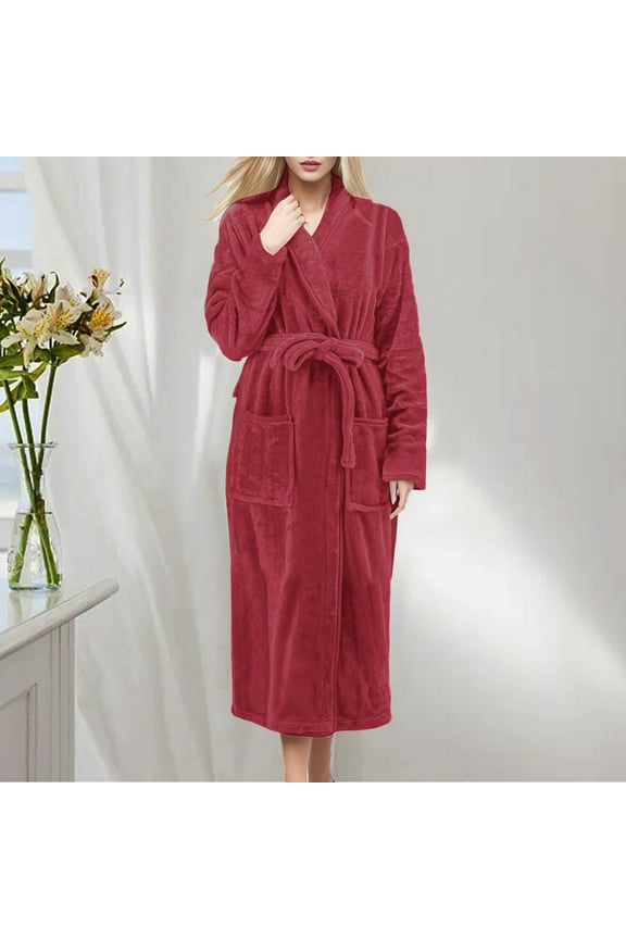 Robes for Women Long Cloth Robes for Women Plus Size Bathrobe Women's Robes Towel Bath Robes Female Womens Night Robe Warm Long Women's Robe plus Size Shower Wrap Towel for Women Short Spa Bath