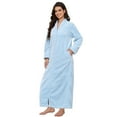 Robes for Women, LOFIR Long Womens Robes, Cozy Soft Fluffy Fleece Front