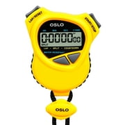 Robic 1000W Dual Stopwatch, Yellow