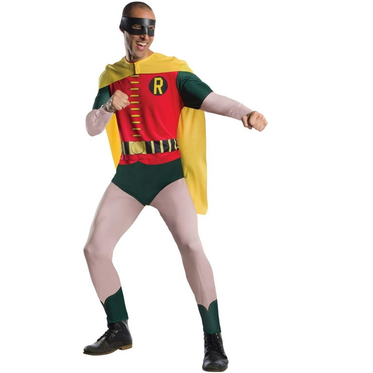 Robin Costume Classic Superhero Batman TV Show 1966 Robin Costume Classic Superhero Batman TV Show 1966