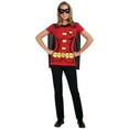 thumbnail image 1 of DC Comics Classic Robin Costume Top for Adults by Rubies, Women's Medium, 1 of 2
