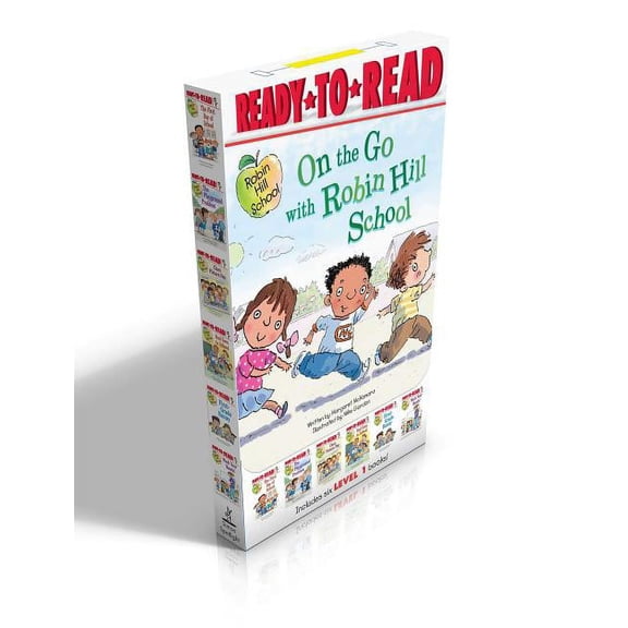 Robin Hill School On the Go with Robin Hill School! (Boxed Set): The First Day of School; The Playground Problem; Class Picture Day; Dad G, (Paperback)