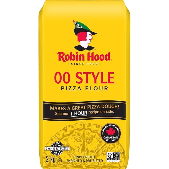 Robin Hood 00 Style Pizza Flour, 2kg/2.2 lb