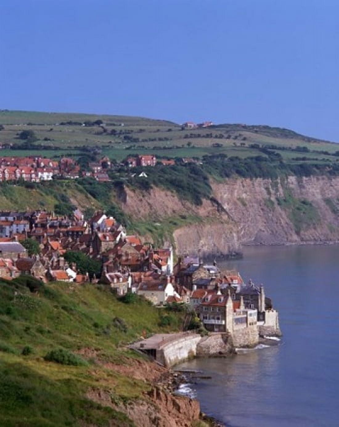 Robin Hood Bay North Yorkshire England Canvas Art - Paul Thompson DanitaDelimont (16 x 20)