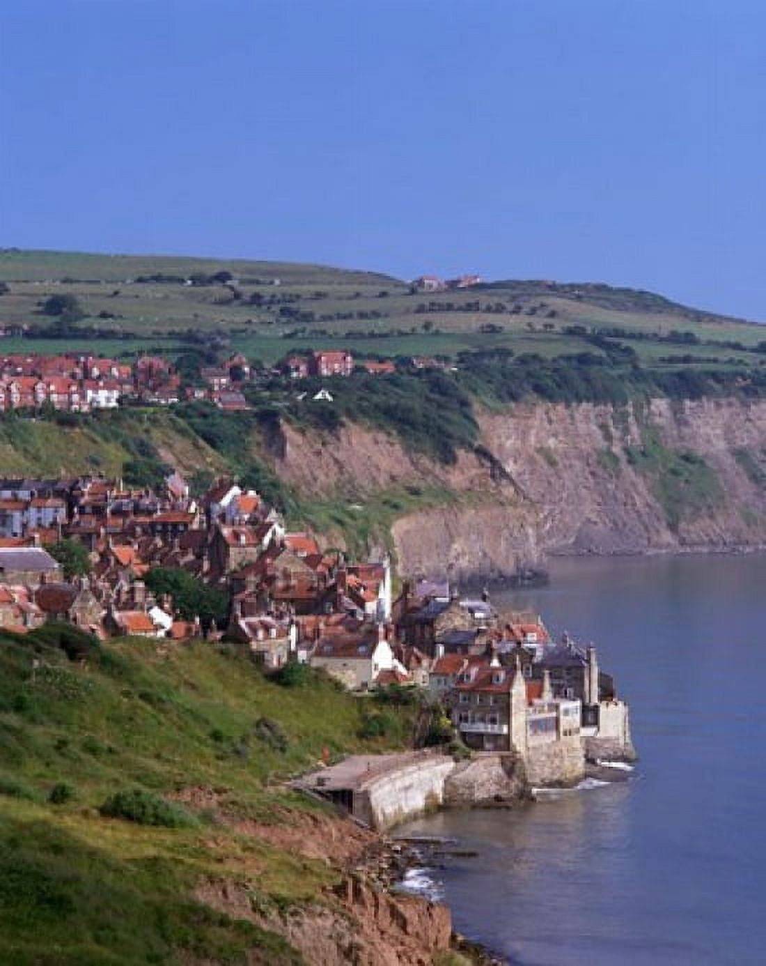 Robin Hood Bay North Yorkshire England Canvas Art - Paul Thompson DanitaDelimont (29 x 36)
