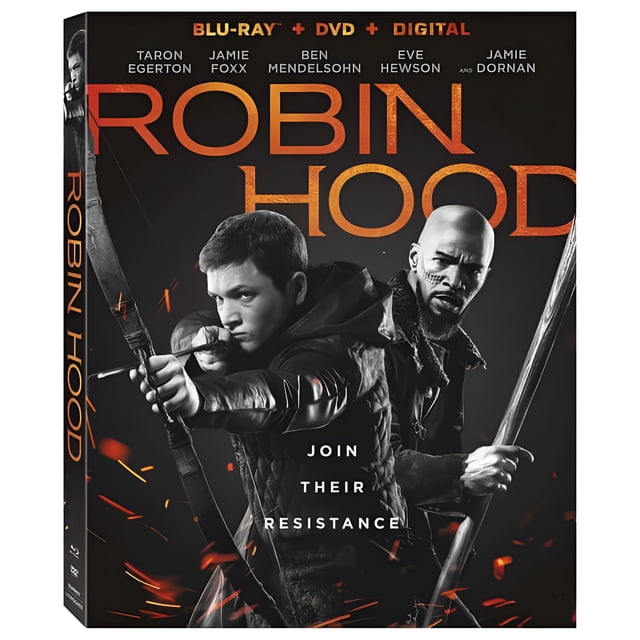 Robin Return Labels Robin Hood (Blu-ray + DVD) - Walmart Business Supplies
