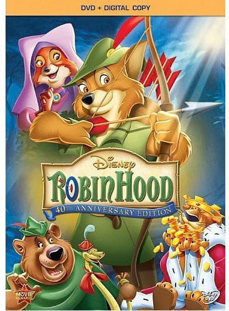 Robin Hood - Disney100 Edition Walmart Exclusive (Blu-ray + DVD + Digital  Code) 