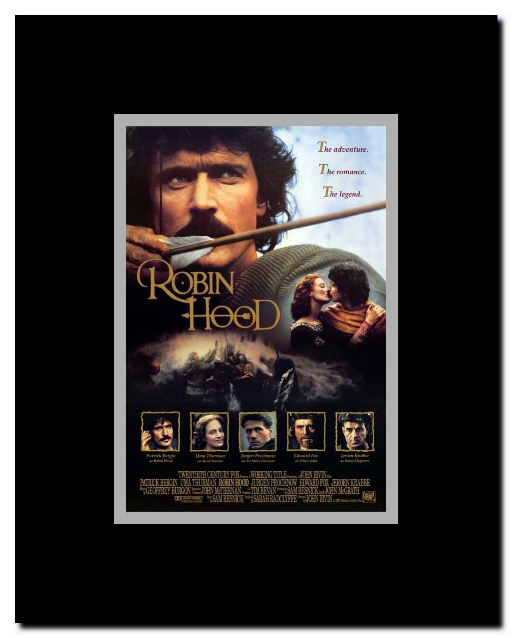Robin Hood Framed Movie Poster