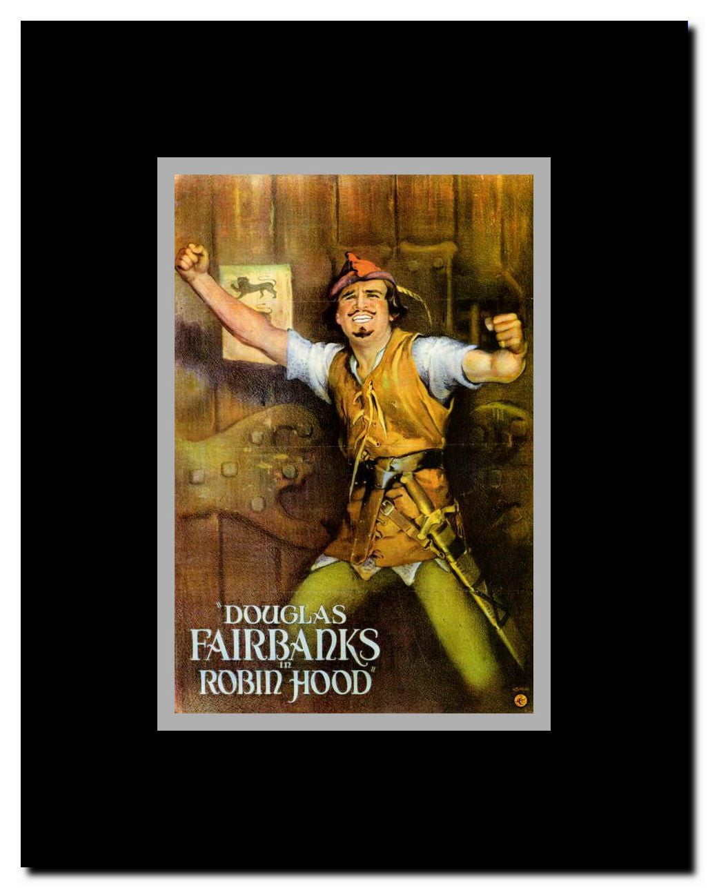Robin Hood Framed Movie Poster