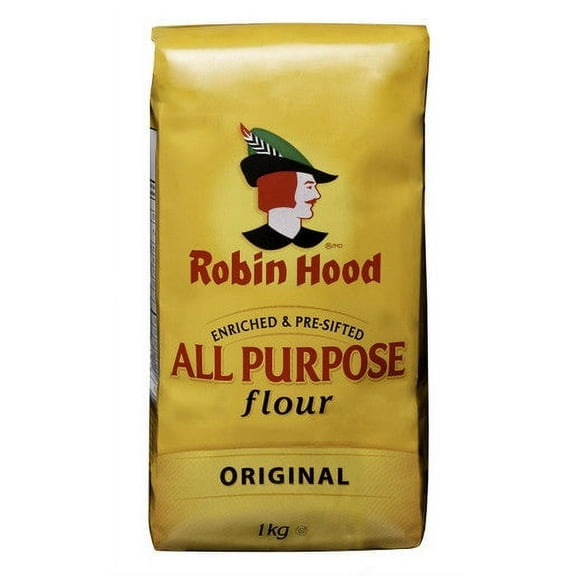 Robin Hood Original All Purpose Flour, 1kg/35.3oz., {Imported from Canada}